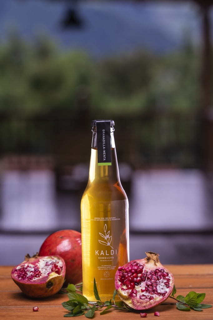 Kaldi Botella 12 Oz Granadilla Menta