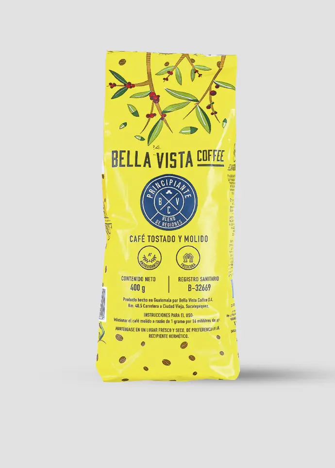 Cafe Tostado en Grano Principiante (16 Oz)